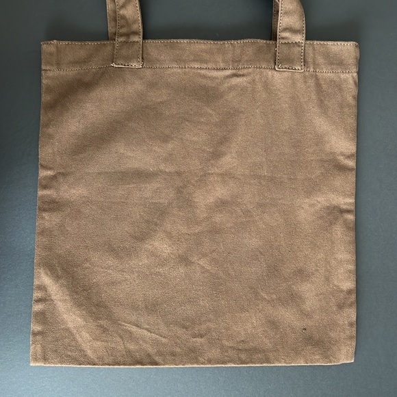 SALE Roxy New York Brown Cotton Tote Bag - Picture 5 of 7